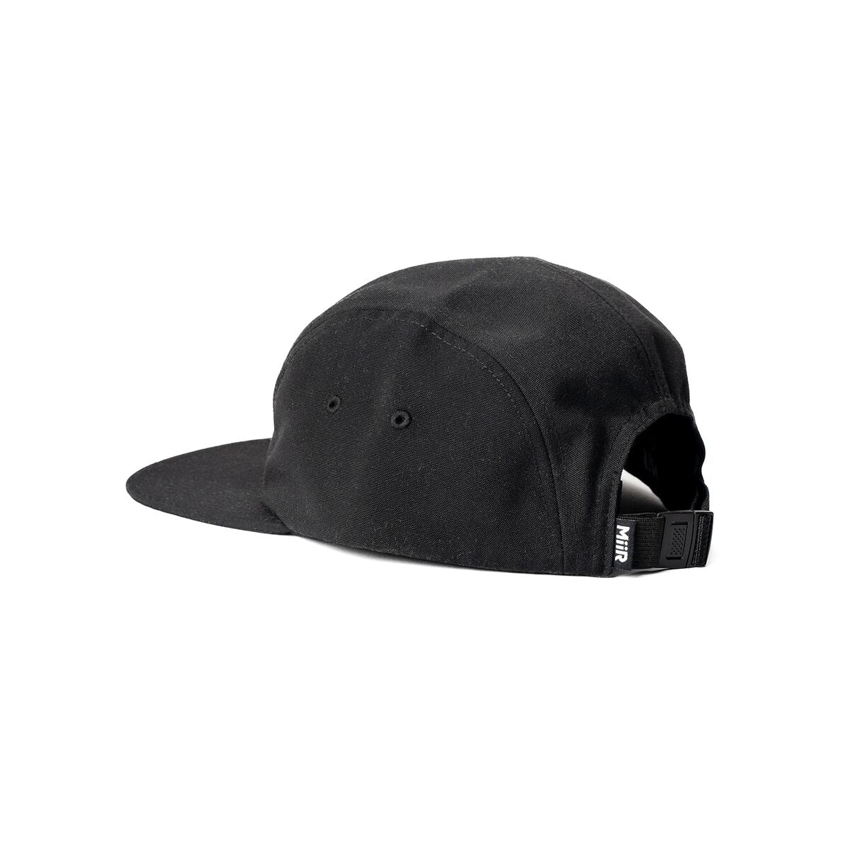 recycled-poly-flat-brim-5-panel-hat-t0 WebPDP-FlatBrim5PanelHat_Studio_Back_Black__HAT003002OS.jpg