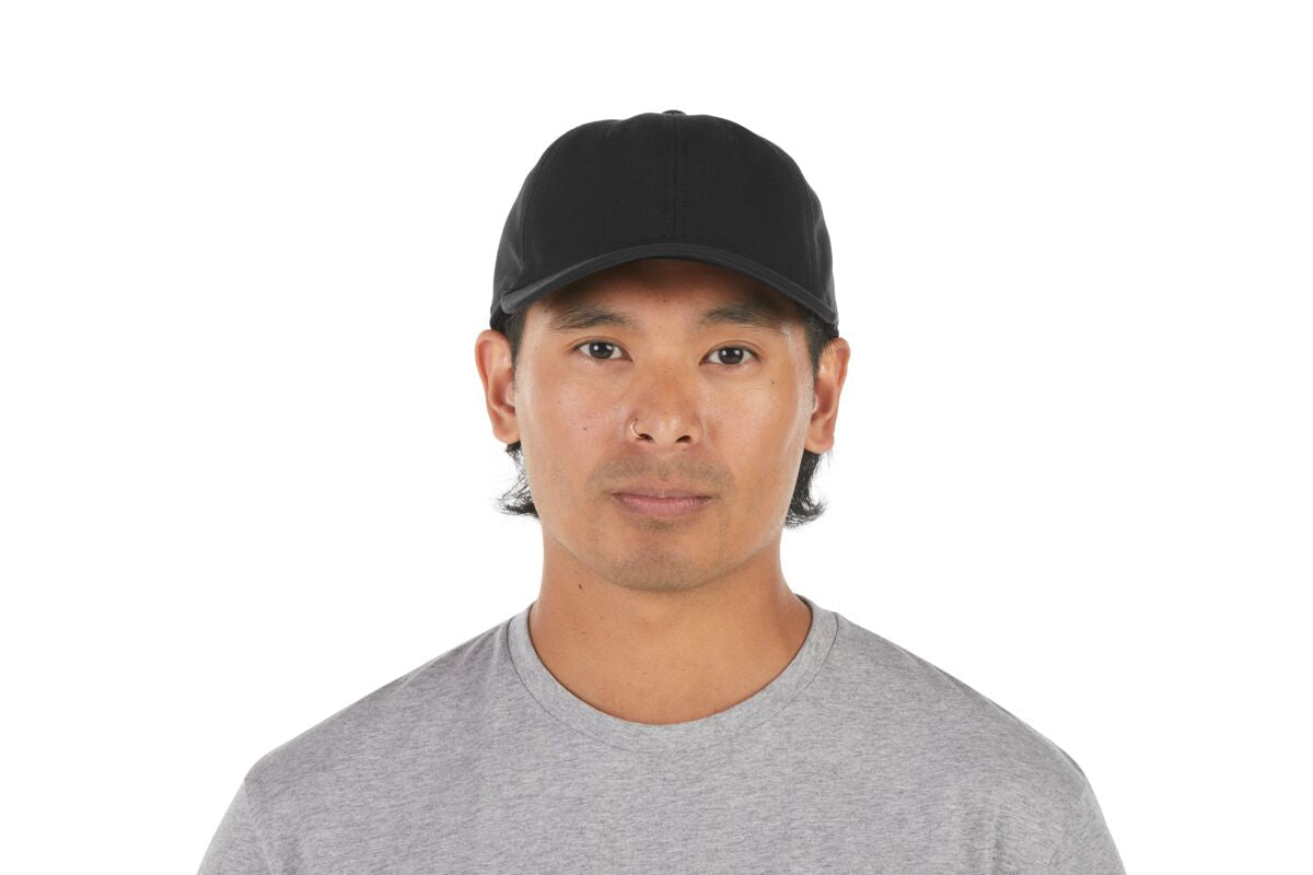 recycled-poly-dad-hat-p1 WebPDP-HAT004002_Recycled_Poly_Dad_Hat_Black_Studio_Harper_Studios_0723_Front__HAT004002OS.jpg